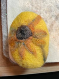 Image 2 of Spring chickadee and sun flower