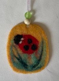 Image 2 of Mushroom /Ladybug hanger