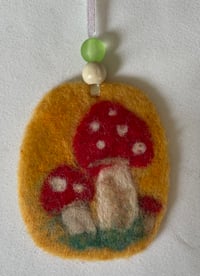 Image 1 of Mushroom /Ladybug hanger