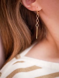 Image 2 of Boucles d'Oreilles LITA - 3 Longueurs