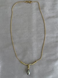 Image 4 of Twisted Vine 18k Tahitian Pearl Necklace