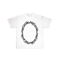 Image 1 of 0val white T