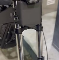 Image 2 of Chrome Vinyl Fork Wrap