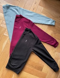 Image 2 of Black Embroidered Symbol Jumper