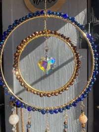Image 1 of Bronzy Blu Heart - XL Dream Orbit