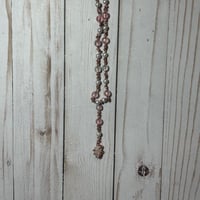 Image 1 of Rose gold, pink, cute, necklaces