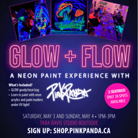 Image 1 of  Glow + Flow: A Neon Paint Party with Pink Panda 
