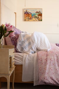 Image 3 of Lilac Indian Paisley Pillowcase