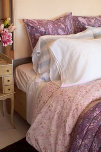 Image 4 of Lilac Indian Paisley Pillowcase