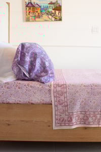 Image 7 of Lilac Indian Paisley Pillowcase
