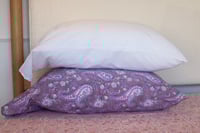 Image 8 of Lilac Indian Paisley Pillowcase