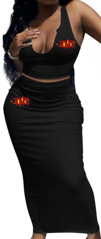 Image 1 of Two Piece Maxi Dress Set