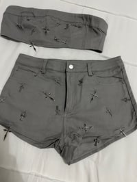 Image 2 of WORN grey photoshoot outfit