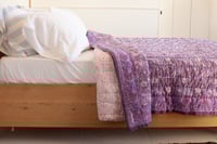 Image 3 of Lilac Indian Paisley Quilt