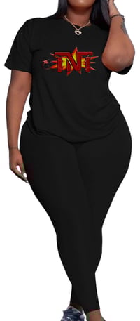 Image 2 of Two Piece Lounge Set (Plus Size)