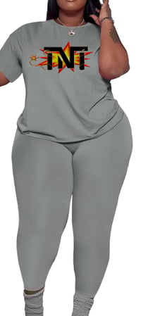 Image 1 of Two Piece Lounge Set (Plus Size)