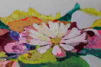 Image 2 of Original acrylic painting on paper, 6x9"- Flower Bouquet 6, unframed