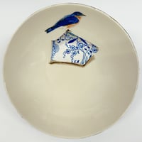 Image 1 of Shard and Eastern Bluebird Bowl Small  S25-30