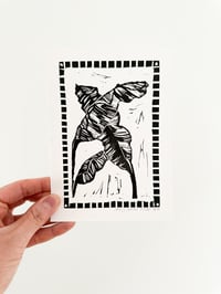 Image 3 of Banana Plant Linocut Print