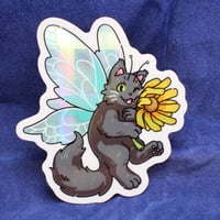 Image 1 of Fairy Cat Sticker