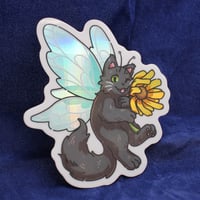 Image 2 of Fairy Cat Sticker