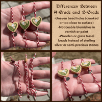 Image 5 of Mystery OOAK A-Grade Mărțișor Adjustable Bracelet - Spring Trinket