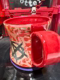 Image 2 of Pink pinup/ Pink, Red & Blue Cheetah