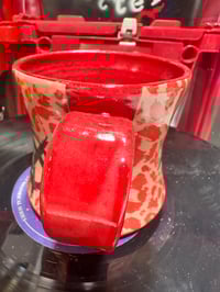 Image 3 of Pink pinup/ Pink, Red & Blue Cheetah