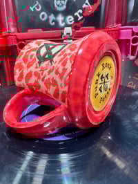 Image 5 of Pink pinup/ Pink, Red & Blue Cheetah