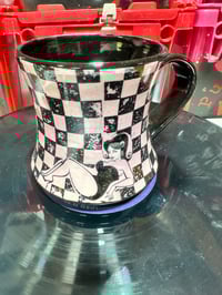 Image 10 of Pink pinup/ Pink, Red & Blue Cheetah