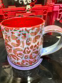 Image 15 of Pink pinup/ Pink, Red & Blue Cheetah