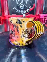 Image 2 of Red & Orange skull