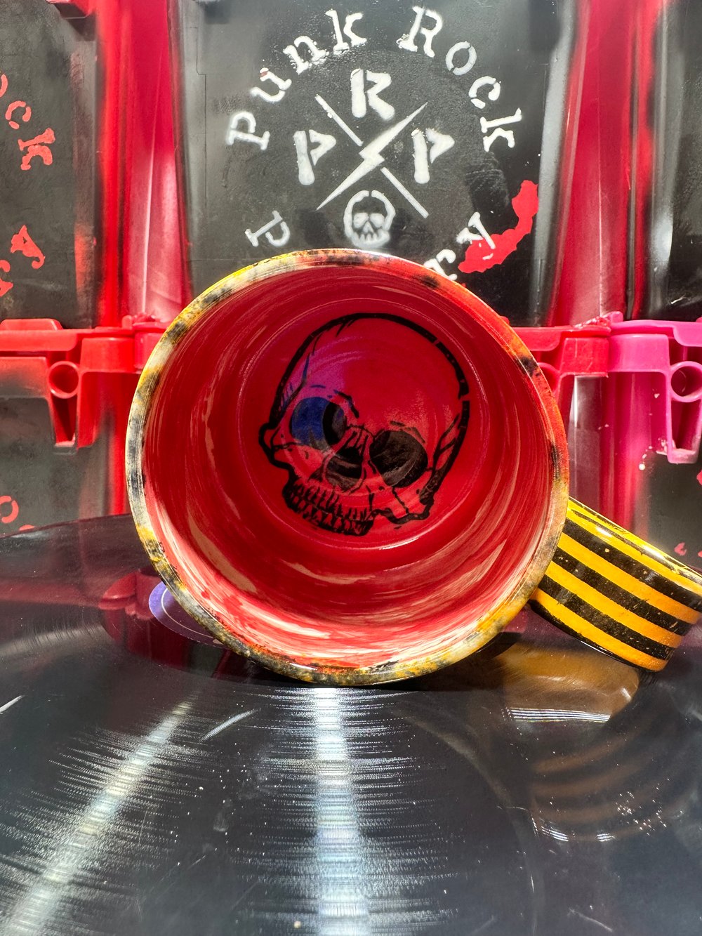 Red & Orange skull