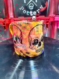 Image 6 of Red & Orange skull