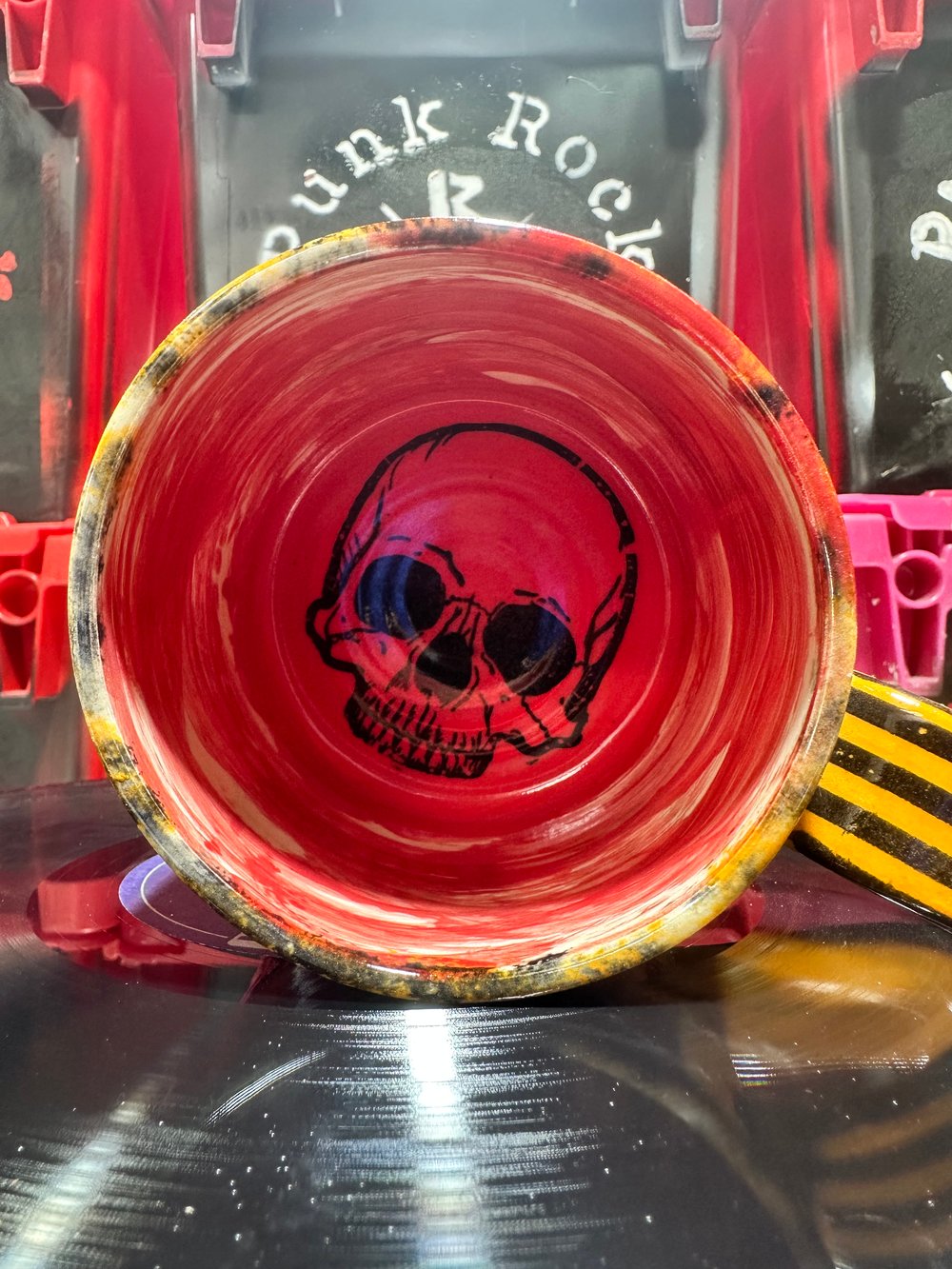Red & Orange skull