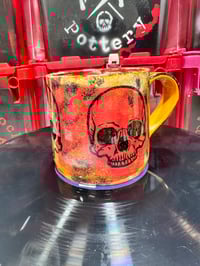 Image 10 of Red & Orange skull