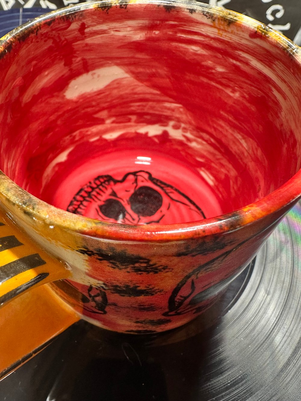Red & Orange skull