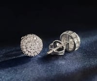 Image 2 of Moissanite Men Earrings 