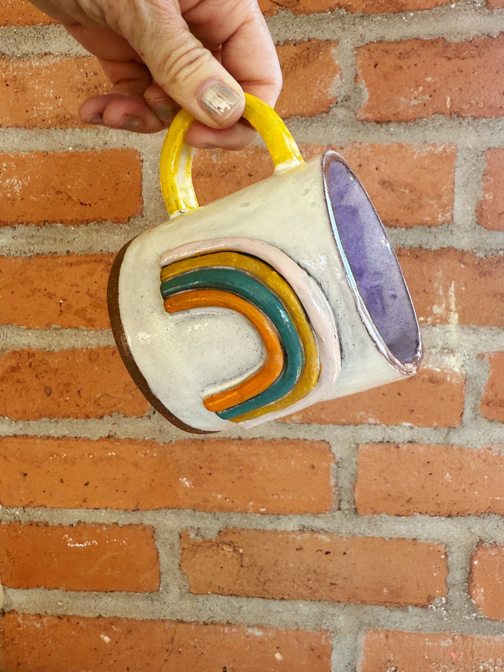 Image of Retro Rainbow Mug