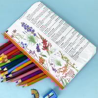 Image 2 of Butterfly, Book Page Pencil Case