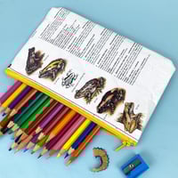 Image 1 of Frogs Book Page Pencil Case