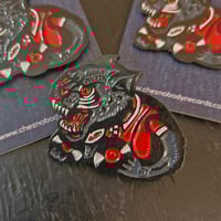 PANTHER CHEZ ENAMEL PIN