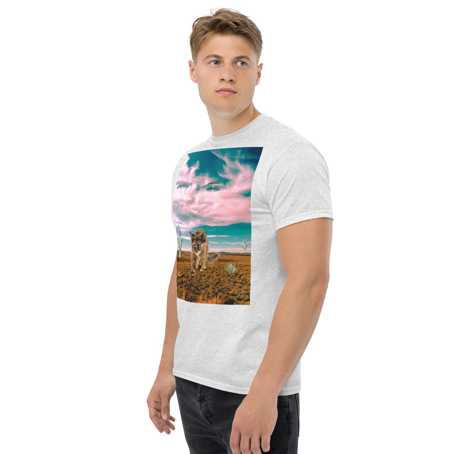 Image of Kitty Says Nope - Unisex Gildan Classic Tee