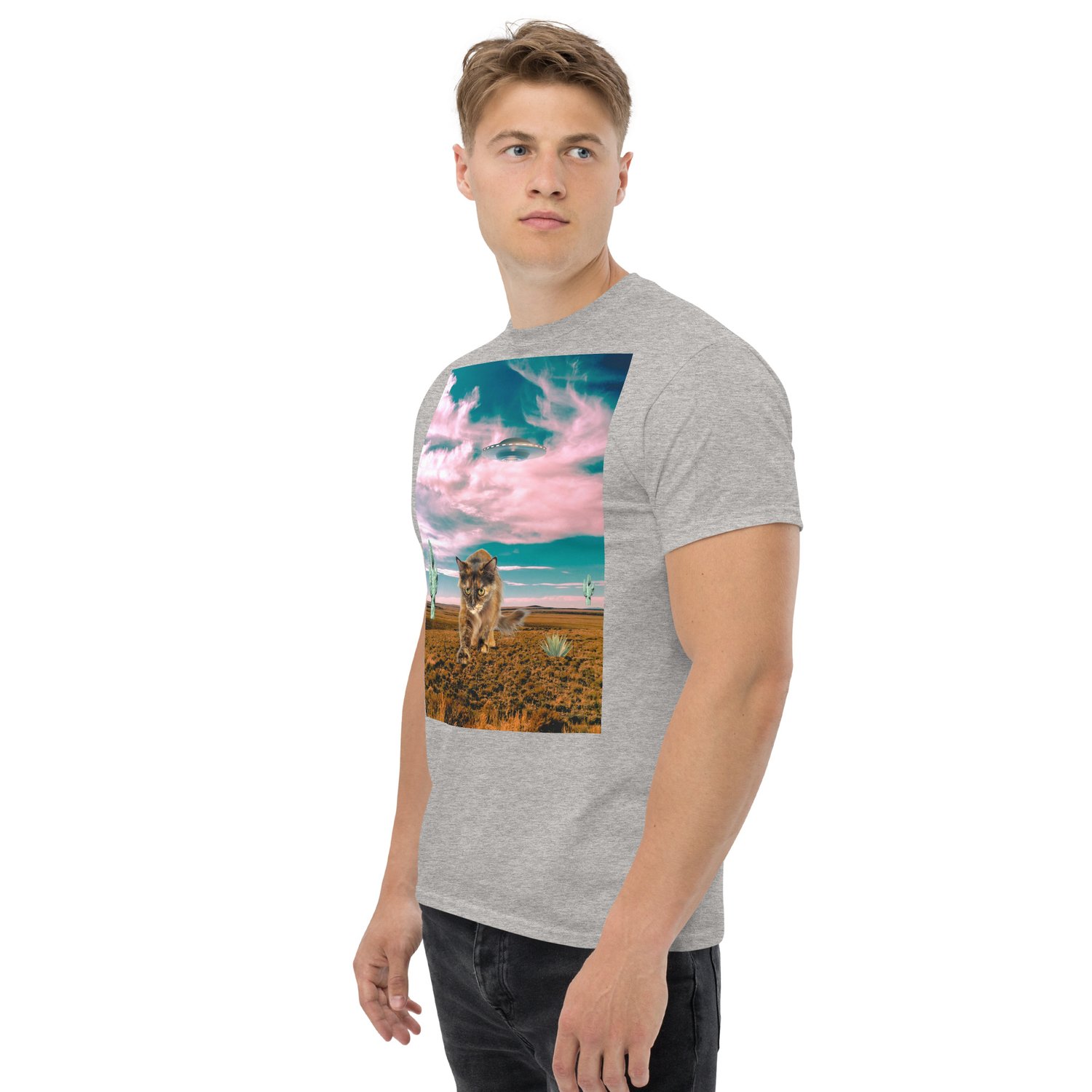 Image of Kitty Says Nope - Unisex Gildan Classic Tee