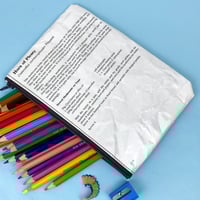 Image 2 of Mushroom: Horn of  Plenty, Book Page Pencil Case