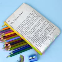 Image 2 of Charlie and the Chocolate Factory, Roald Dahl Book Page Pencil case