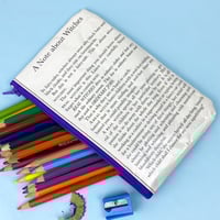 Image 2 of The Witches Book Page Pencil Case, Roald Dahl