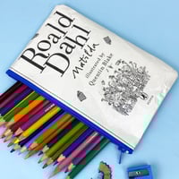 Image 1 of Matilda Book Page Pencil Case, Roald Dahl
