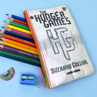 Image 1 of Hunger Games Book Page Pencil Case 