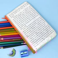 Image 2 of Hunger Games Book Page Pencil Case 